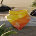 Aloha 'Uhane Plumeria Spirit Bandana – Sunset Gradient