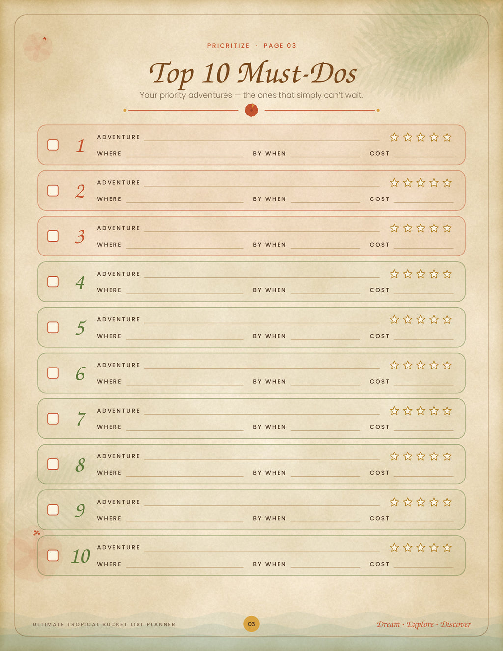 Top 10 Must-Dos — Page 3