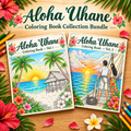 Aloha ʻUhane Coloring Book Collection Bundle Mockup