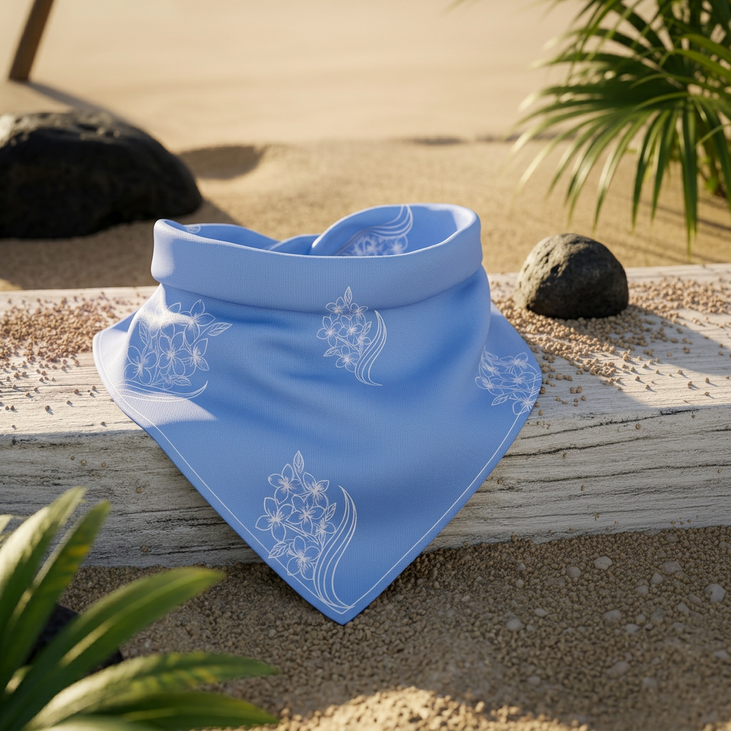 Ocean Mist Bandana - 1:1 Square